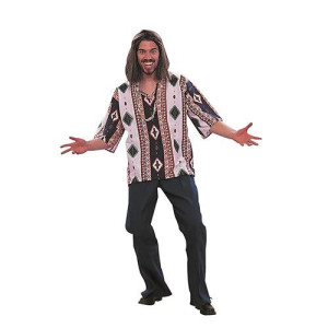 RG Costumes Adult Male 60's Peace Child Costume - One Size