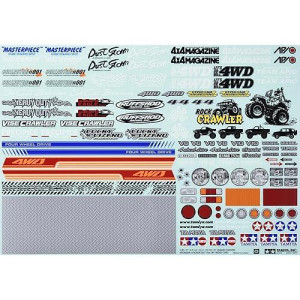 Tamiya 54630 Decorative Sheet Off-Road Vehicles