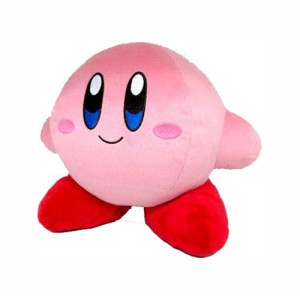 Little Buddy 9" Multi-colored Kirby Plush - Kirby's Adventure