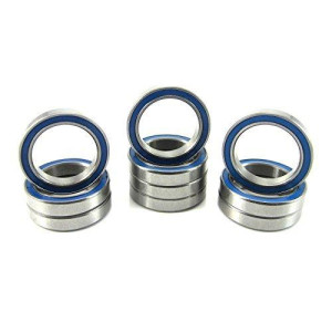 Trb Rc 15X21X4Mm Precision Ball Bearings Abec 3 Rubber Seals (10) 6702-2Rs-Bu