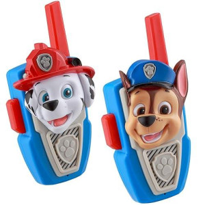 Paw Patrol Walkie Talkies - Set Of 2 Kids Walkie Talkies Chase And Marshall - Excellent Walkie Talkies For Toddlers