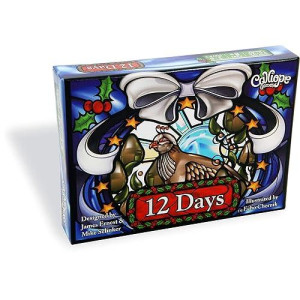 Calliope Games 12 Days Of Christmas Kids Games Fun Card Game For Family Kid And Adults Gifts For Stocking Stuffer 3-5 Player