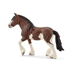 Schleich Clydesdale Mare Figurine - Farm Toy for Ages 3-