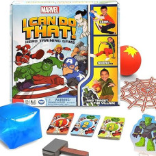 Wonder Forge Marvel I Can Do That! Game - Exciting Superhero Activity Game | Engaging Family Fun | Promotes Physical, Social And Creative Skills