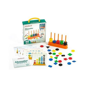 Miniland Abacolor Shapes - Multicolor Educational Toy