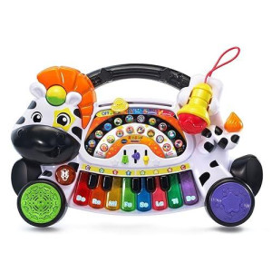 VTech Zoo Jamz Piano for Kids, White, Ages 18 Months-4