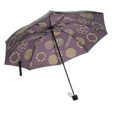 super.natural Supernatural Symbols Compact Umbrella