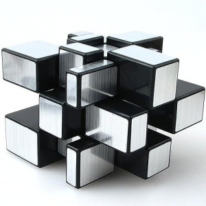 Tanch Mirror Speed Magic Cube 3X3 Puzzle For Children & Adults Kids Silver…