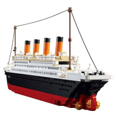 SuSenGo Titanic Building Bricks - 1021 Pieces Model Kit