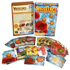 Genius Games Virulence Card Game - Educational Fun for All Ages