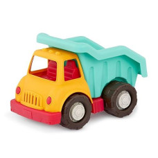 Battat- Wonder Wheels- Dump Truck - Toy Truck For Toddlers - Moveable Parts- Durable & Sturdy Construction Toy - Recyclable - Dump Truck