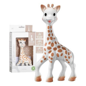 Sophie La Girafe | Handcrafted For 60 Years In France | Natural Rubber | Designed For Teething Babies | Awaken All 5 Senses | Easy To Clean