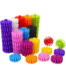 RAINBOW TOYFROG 100-Piece Interlocking Gears Toy