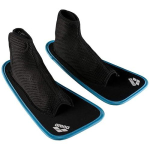 Arena Learn To Swim Fins, Black/Blue, X-Small