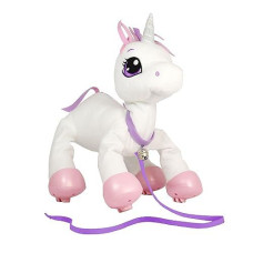 Peppy Pets Unicorn Plush, White