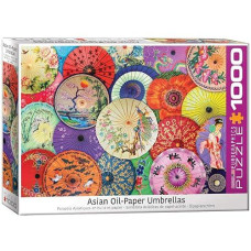 EuroGraphics Asian Oil Paper Umbrellas 1000pc Puzzle