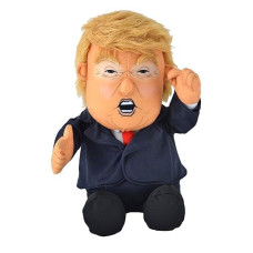 TekkyToys 10.5" Farting Donald Trump Plush Doll with