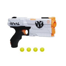 Nerf Rival Kronos XVIII 500 Blaster - White, Spring-Action