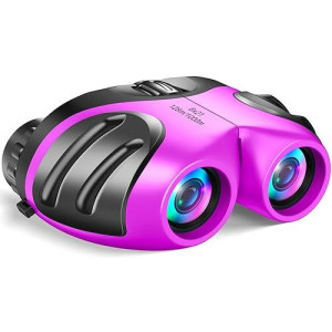 Let'S Go! Great Toys For Girls Boys Kids Age 3-9, Shockproof Binoculars Compact 8X21 High Resolution Fun Toys For Birthday For 5-9 Year Old Kids Girls Boys