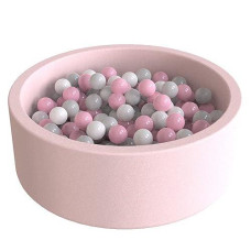 Wonder Space Kids Round Ball Pit - Light Pink Playpen