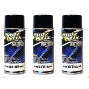 Spaz Stix 3X Szx10009 Combo Saving Ultimate Mirror Chrome Aerosol Paint Rc Lexan