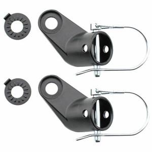 Bike Bicycle Trailer Coupler Steel Angled Elbow For Instep & Schwinn Bike Trailers (2 Pack Coupler)