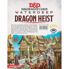 Gale Force Nine Waterdeep Dragon Heist - Dm Screen, Multicolor (Gfn73709)