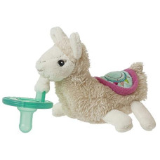 Mary Meyer WubbaNub Pacifier, Lily Llama, Green, 