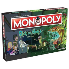 Monopoly Rick & Morty Game by Hasbro - Multicolour Edition