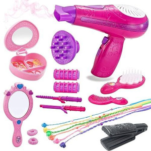 Bettina Vogue Hair Salon Play Set with Hairdryer & Accessories