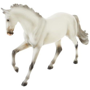 Breyer Catch Me Model Horse 13" | White & Grey 1:9