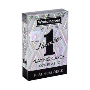 Waddingtons Platinum Playing Cards - One Size by Winning Moves