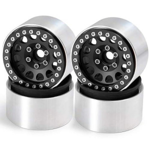 Rclions Aluminum 1.9 Beadlock Wheels Rims 35Mm For Axial Scx10 Scx10-Ii Trx4 Redcat Gen8 Gen7 1/10 Crawler Car Upgrade Parts