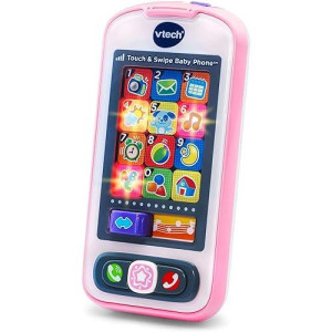 Vtech Touch And Swipe Baby Phone, Pink