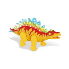 PowerTRC Stegosaurus Dinosaur Toy with Lights & Sounds