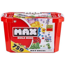 Max Build More Zuru Building Bricks Value Set (759 Bricks)