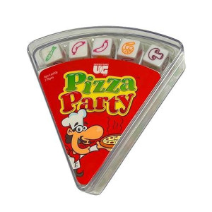 University Games Pizza Party Dice Game for Kids, 2 Players