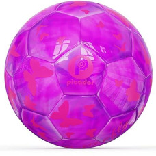 Pp Picador Kids Soccer Ball, Sparkling Soccer Ball Birthday Toys Ball For Kids, Toddlers, Children, Boys, Girls, School, Kindergarten, Student, Baby (Purple)