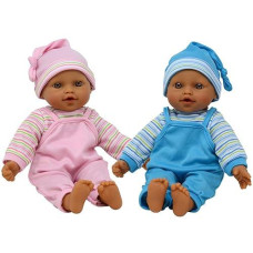 The New York Doll Collection 12" Hispanic Twin Dolls Set