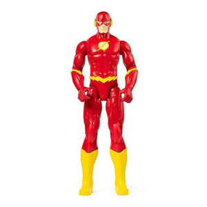 Dc Comics The Flash Collectible Action Figure, 12 Inches Tall, 11 Articulation Points, Red Suit, Action Poses, Children'S Toy