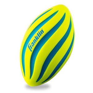 Franklin Sports Kids Foam Football - Mini Soft Foam Youth Football - Indoor + Outdoor Toy Football For Kids - Probrite 9" Mini Foam Ball - Soft Backyard + Practice Toy Ball - Yellow