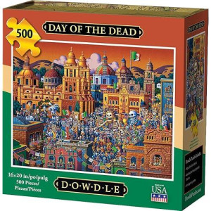 Dowdle Jigsaw Puzzle - Day Of The Dead - 500 Piece