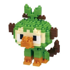 Nanoblock - Pokémon - Grookey, Pokémon Series Building Kit