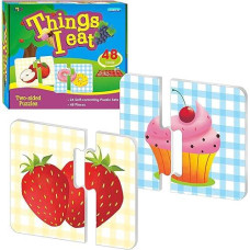 SpriteGru 48 Food Matching Puzzles for Preschool Learning