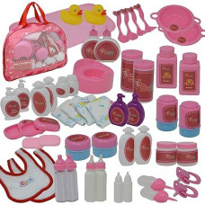 The New York Doll Collection Baby Doll Accessory Set - Pink