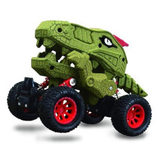 Aeromax Green Dino-Faur Pull Back Dinosaur Truck