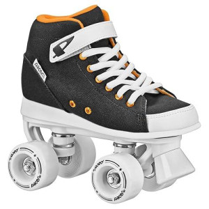 Pacer Scout Ztx Children'S Quad Indoor-Outdoor Roller Skates (Black 3)