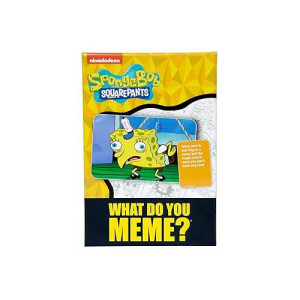 What Do You Meme?® Spongebob Squarepants Expansion Pack - Family Card Games For Kids And Adults