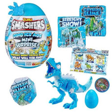 ZURU SMASHERS Mini Dino Ice Age T-Rex Smashable Egg