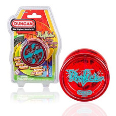 Duncan Toys Reflex Auto Return Yo-Yo, Beginner String Trick Yo-Yo, Red